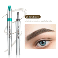 Private Label 4-Prong Long Lasting Liquid Eyebrow Pen