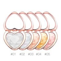 Private Label Lovely Heart Shaped Highlighter Powder